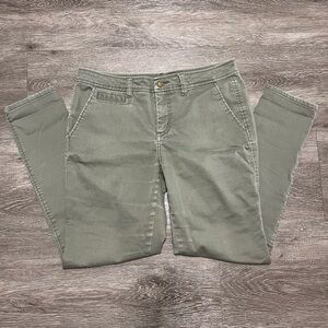 Market & Spruce Mid-Rise Chino Green